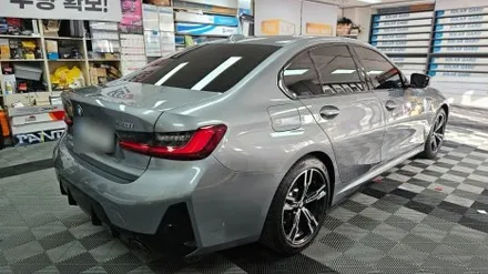 부산 솔라가드 차콜gt, BMW 320i, 윈도 틴팅, 썬팅,시공후기