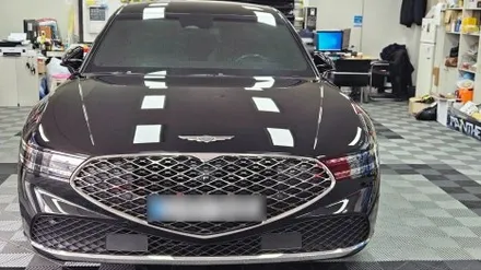 제네시스 G90,신차패키지,루마버텍스 MK,PPF,유리막코팅시공,부산동래TN하우스