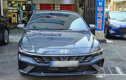 아반떼 CN7, 부산 신차패키지, 솔라가드 hp 차콜, 챠콜,블랙박스 파인뷰 lxq600 PPF 4종 _TN하우스