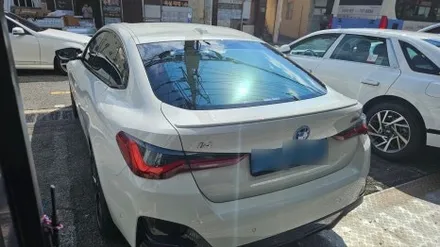 BMW i4, 솔라가드 노블레스, 솔라가드V_윈도 틴팅 시공후기