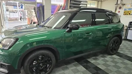 BMW 미니 컨트리맨,솔라가드V 윈도틴팅 재시공, 썬팅,부산동래TN하우스