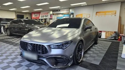벤츠 CLA 45  AMG,부산 솔라가드 노블레스, 솔라가드차콜gt,윈도틴팅(썬팅) 재시공 후기