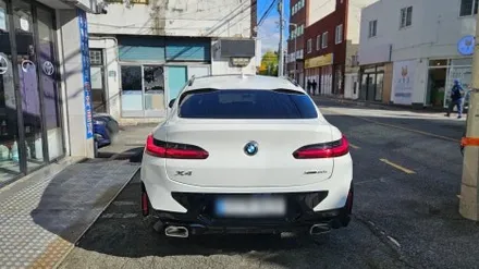 부산 BMW X4, 윈도틴팅 썬팅 시공, 솔라가드 차콜gt