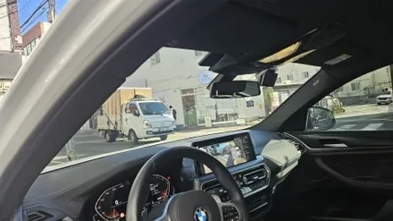 부산 BMW X4, 윈도틴팅 썬팅 시공, 솔라가드 차콜gt