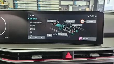 쏘렌토 드라이브와이즈, 순정옵션 추가 시공, 부산TN하우스