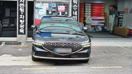 제네시스 G90,신차패키지,루마버텍스 MK,PPF,유리막코팅시공,부산동래TN하우스