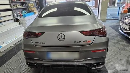 벤츠 CLA 45  AMG,부산 솔라가드 노블레스, 솔라가드차콜gt,윈도틴팅(썬팅) 재시공 후기