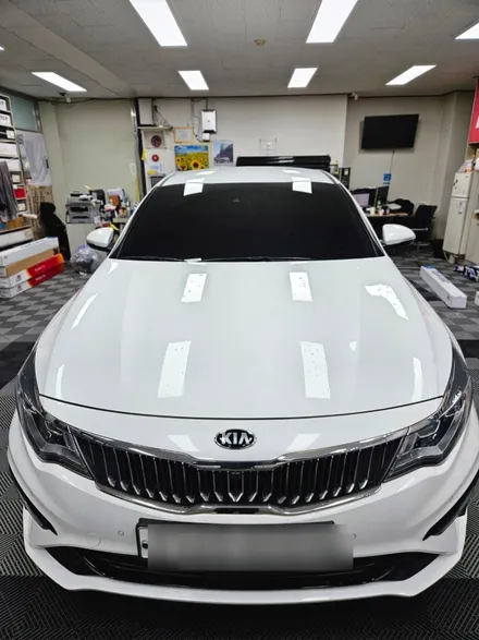 부산TN하우스_K5 중고차 썬팅, 더엘엑스 , 솔라가드프리미엄, LX,  제니스IR,블랙박스 파인뷰 lxq500파워 시공
