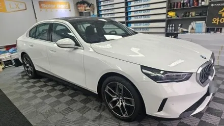 부산 BMW 5시리즈, 520i,패키지 시공, 솔라가드 V, PPF 시공후기
