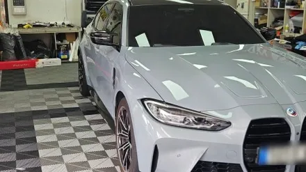 부산 자동차썬팅(윈도틴팅) BMW G바디,M3,솔가가드 V 재시공_TN하우스