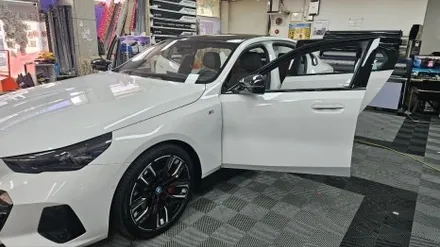 부산 솔라가드 차콜gt, BMW i5, 솔라가드 노블레스 시공후기