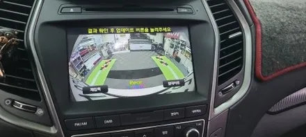 산타페 DM, 2018년식, 스마트크루즈 (ASCC),차선이탈(LDWS),어라운드 뷰 ,순정옵션,  추가 시공_부산동래TN하우스