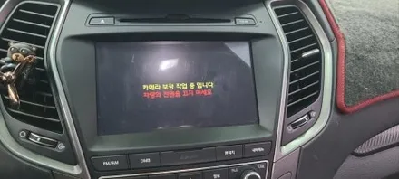 산타페 DM, 2018년식, 스마트크루즈 (ASCC),차선이탈(LDWS),어라운드 뷰 ,순정옵션,  추가 시공_부산동래TN하우스