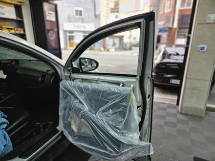 부산 스포티지R 중고차, 썬팅재시공, 솔라가드 노블레스 새턴, 세턴_동래TN하우스