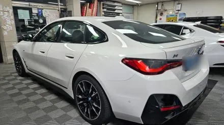 BMW i4, 솔라가드 노블레스, 솔라가드V_윈도 틴팅 시공후기
