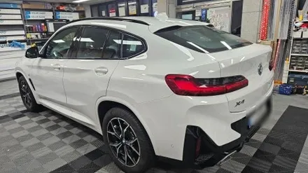 부산 BMW X4, 윈도틴팅 썬팅 시공, 솔라가드 차콜gt