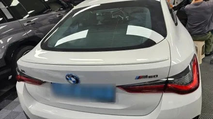 BMW i4, 솔라가드 노블레스, 솔라가드V_윈도 틴팅 시공후기