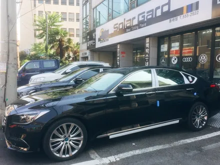 부산 동래 솔라가드 썬팅 / 제네시스 G80 HP 새턴(SATURN) / 파인뷰 솔리드300R 시공
