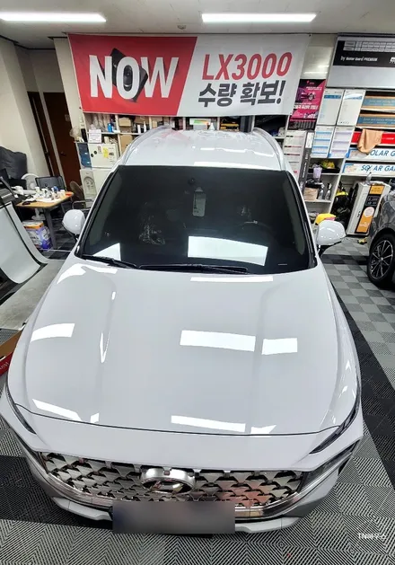 부산썬팅,동래썬팅,산타페하이브리드,싼타페하이브리드,솔라가드차콜,솔라가드챠콜_시공후기