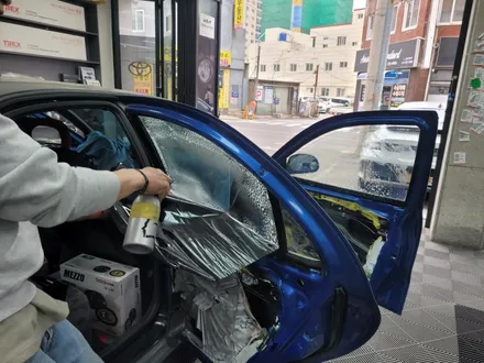 올드카 튜닝 리스토어 , 썬팅 재시공 , 솔라가드 새턴 , 부산TN하우스