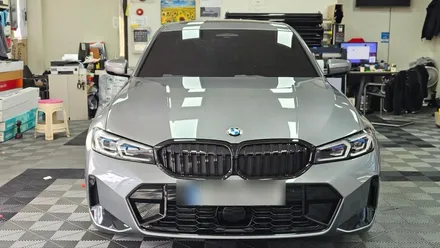 부산 솔라가드 차콜gt, BMW 320i, 윈도 틴팅, 썬팅,시공후기