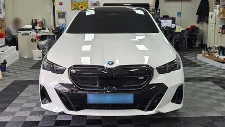 부산 솔라가드 차콜gt, BMW i5, 솔라가드 노블레스 시공후기