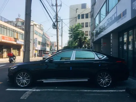 부산 동래 솔라가드 썬팅 / 제네시스 G80 HP 새턴(SATURN) / 파인뷰 솔리드300R 시공