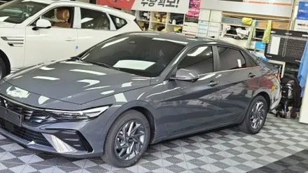 아반떼 CN7, 부산 신차패키지, 솔라가드 hp 차콜, 챠콜,블랙박스 파인뷰 lxq600 PPF 4종 _TN하우스