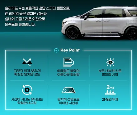부산 솔라가드V,썬팅추천,BMW 520i,패키지시공,PPF 5종_TN하우스