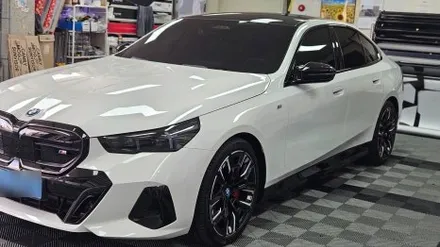 부산 솔라가드 차콜gt, BMW i5, 솔라가드 노블레스 시공후기