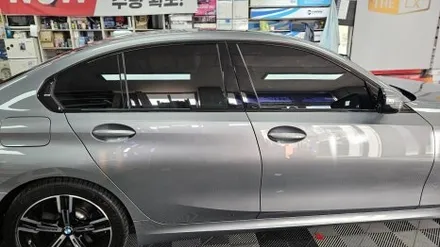 부산 솔라가드 차콜gt, BMW 320i, 윈도 틴팅, 썬팅,시공후기