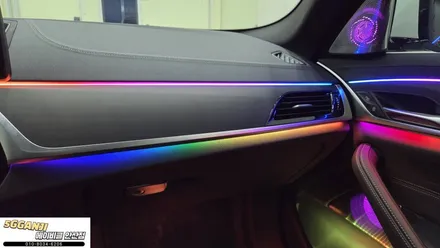 BMW5시리즈 G30 에이비클에서 순정연동완료 안산엠비언트 / 경기 안산