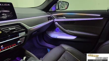 BMW5시리즈 G30 에이비클에서 순정연동완료 안산엠비언트 / 경기 안산