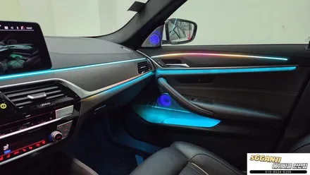 BMW5시리즈 G30 에이비클에서 순정연동완료 안산엠비언트 / 경기 안산