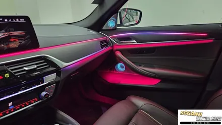 BMW5시리즈 G30 에이비클에서 순정연동완료 안산엠비언트 / 경기 안산