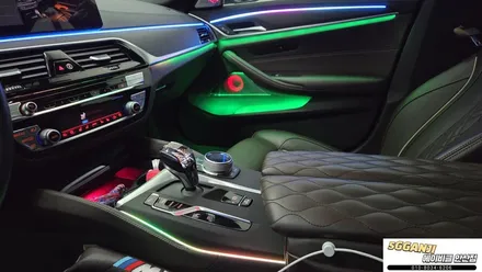 BMW5시리즈 G30 에이비클에서 순정연동완료 안산엠비언트 / 경기 안산