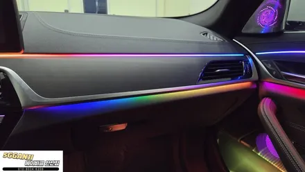 BMW5시리즈 G30 에이비클에서 순정연동완료 안산엠비언트 / 경기 안산