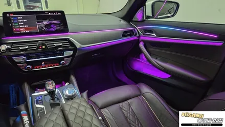 BMW5시리즈 G30 에이비클에서 순정연동완료 안산엠비언트 / 경기 안산