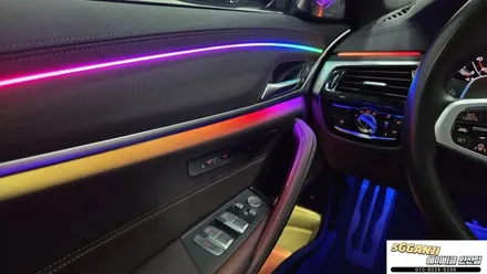 BMW5시리즈 G30 에이비클에서 순정연동완료 안산엠비언트 / 경기 안산