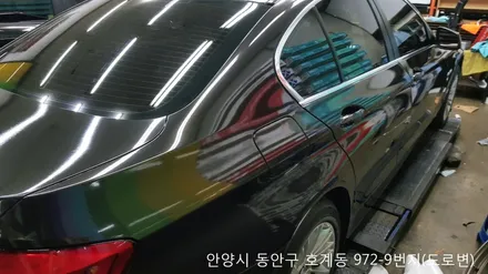 안양 위너카[BMW535i]전체랩핑 카스킨 에이버리슈프림 블랙유광 루프스킨 부분랩핑 안양랩핑 수입차랩핑 국산차랩핑 / 안성시 금석동