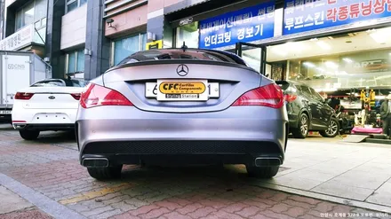 안양 위너카[벤츠 CLA 45 AMG]브러쉬스틸 전체랩핑 루프스킨 부분스킨 / 안성시 금석동