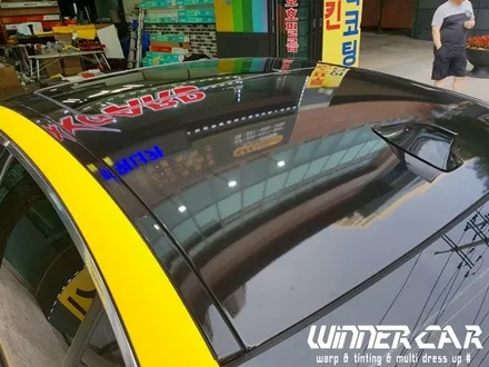 BMW 520D 사틴옐로우 전체랩핑 안양전체랩핑 안양PPF / 안성시 금석동