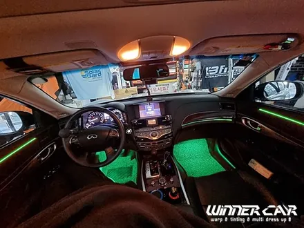 인피니티 Q70앰비언트 매립형시공 비노출 비돌출 RGB앰비언트 안양LED튜닝 / 안성시 금석동