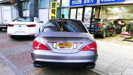 안양 위너카[벤츠 CLA 45 AMG]브러쉬스틸 전체랩핑 루프스킨 부분스킨 / 안성시 금석동