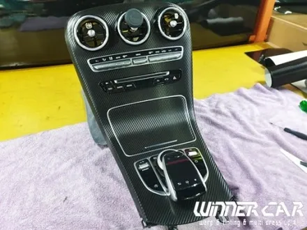 안성 부분랩핑 벤츠C220d 카본랩핑 실내부분랩핑!!/ 안성전체랩핑 전체PPF , 사고보험처리 / 안성시 금석동