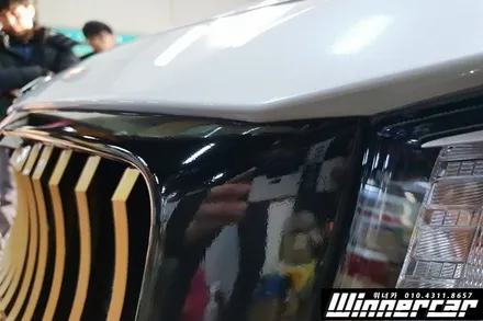 더뉴카니발 그릴랩핑 부분랩핑 그릴랩핑 크롬죽이기 올뉴카니발랩핑안양랩핑 안양더뉴카니발랩핑 / 안성시 금석동