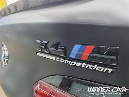 BMW X4M  사틴블랙 전체랩핑 3M2080 / 안성시 금석동