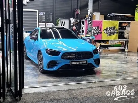 벤츠 수입차 카랩핑 참 쉽죠~ E300쿠페 안성랩핑추천! / 안성시 금석동