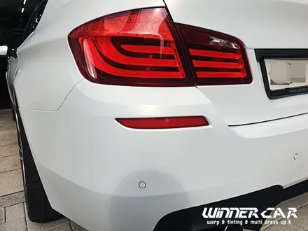 안양전체랩핑 안양부분랩핑 안양랩핑점 BMW520d 전체랩핑 3M 1080 - 사틴펄프로즌바닐라 세틴프로즌바닐라 화이트랩핑 / 안성시 금석동