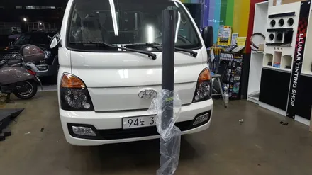 평택에 603게러지 들어보셨나요.  포터 전체랩핑 에이버리 다크그레이 전체랩핑 시공 평택랩핑 전문 카스킨전문 PPF생활보호필름 라이트필름 / 안성시 금석동